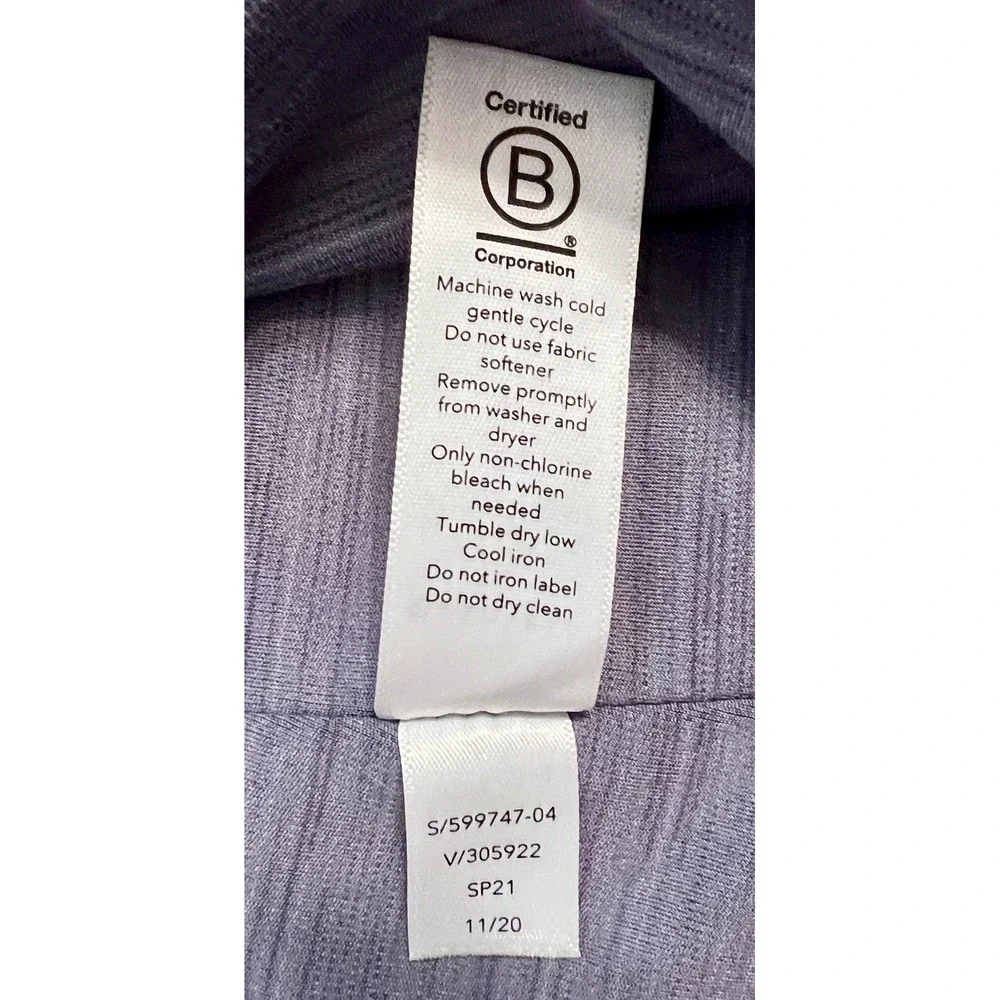 Athleta Elation Space Dye 7/8 Tight Purple High Rise Leggings 1X - Picture 9 of 9